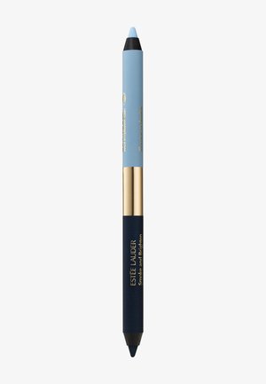 SMOKE AND BRIGHTEN KAJAL EYELINER DUO - Ögonbrynspenna - marine  sky blue