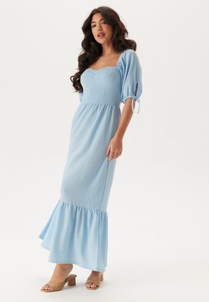 SMOCK - Maxi-jurk - light-blue denim