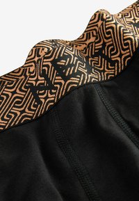 Next 4 PACK - Apakšbikses - black metallic chain pattern waistband