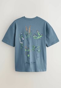 RELAXED FIT GRAPHIC  - Marškinėliai su spaudiniu - blue