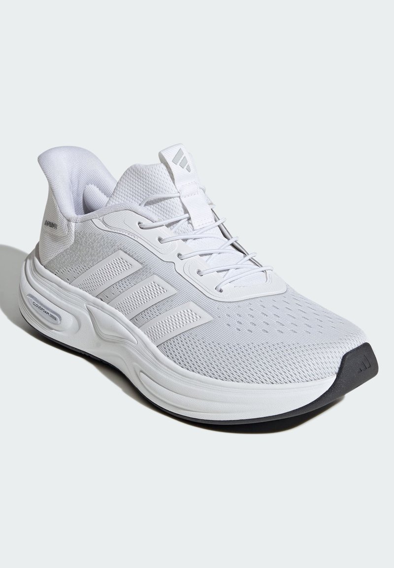 adidas Sportswear ADIDAS SPORTSWEAR CLOUDFOAM CUXXION RAPIDFIT SHOES - Road  running shoes - cloud white light solid grey core black/off-white -  Zalando.ie