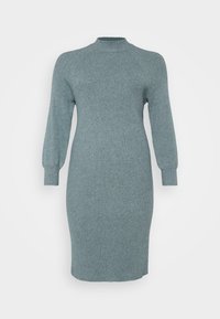CARSILJA HIGH NECK DRESS  - Pletené šaty - scarab