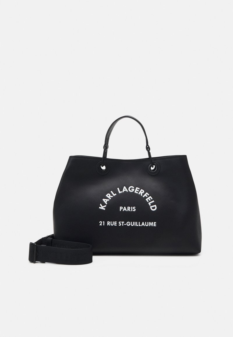 KARL LAGERFELD SATCHEL Handtasche black/schwarz Zalando.de