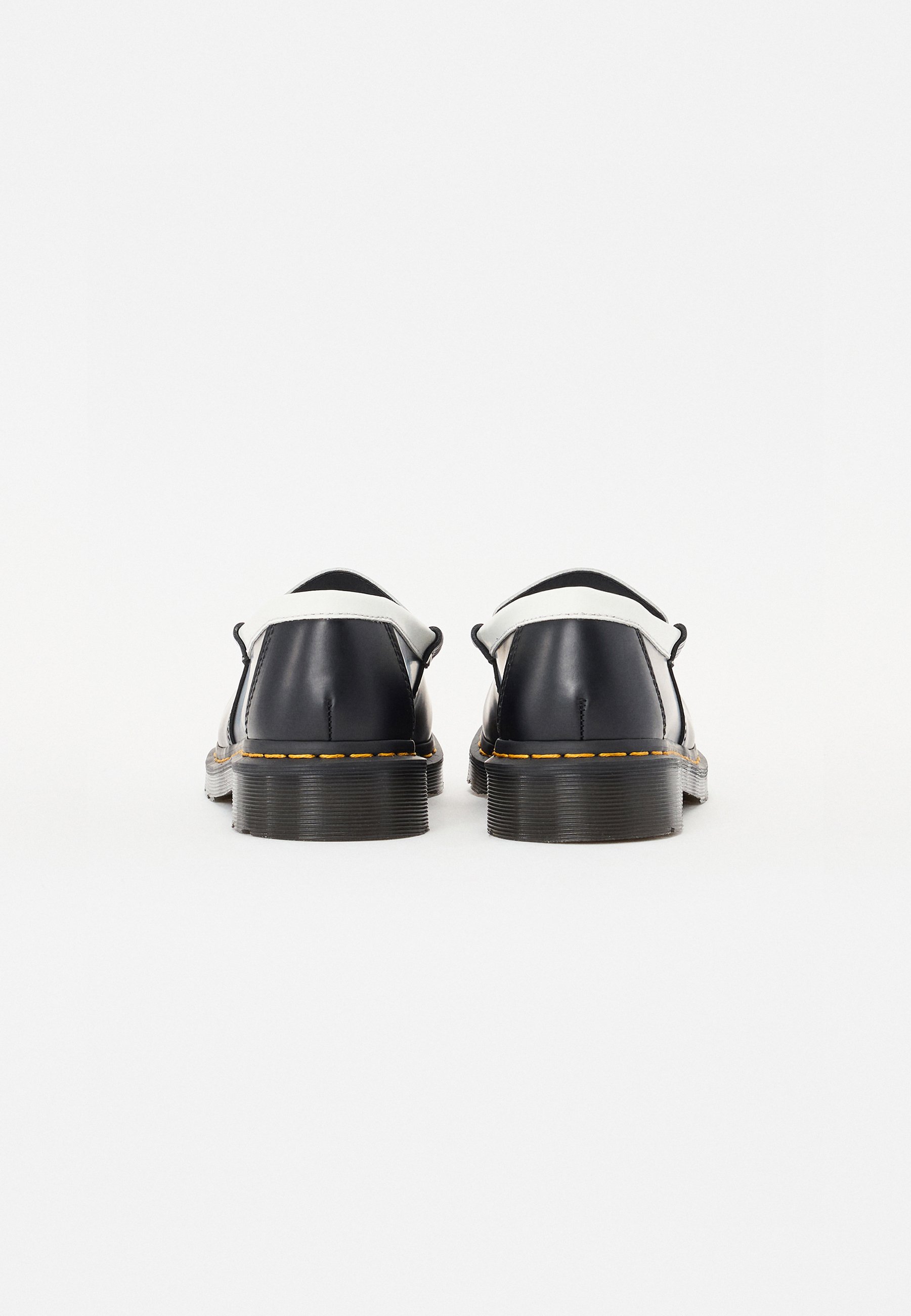 Dr. Martens PENTON UNISEX - Slip-ons - black/white smooth/black