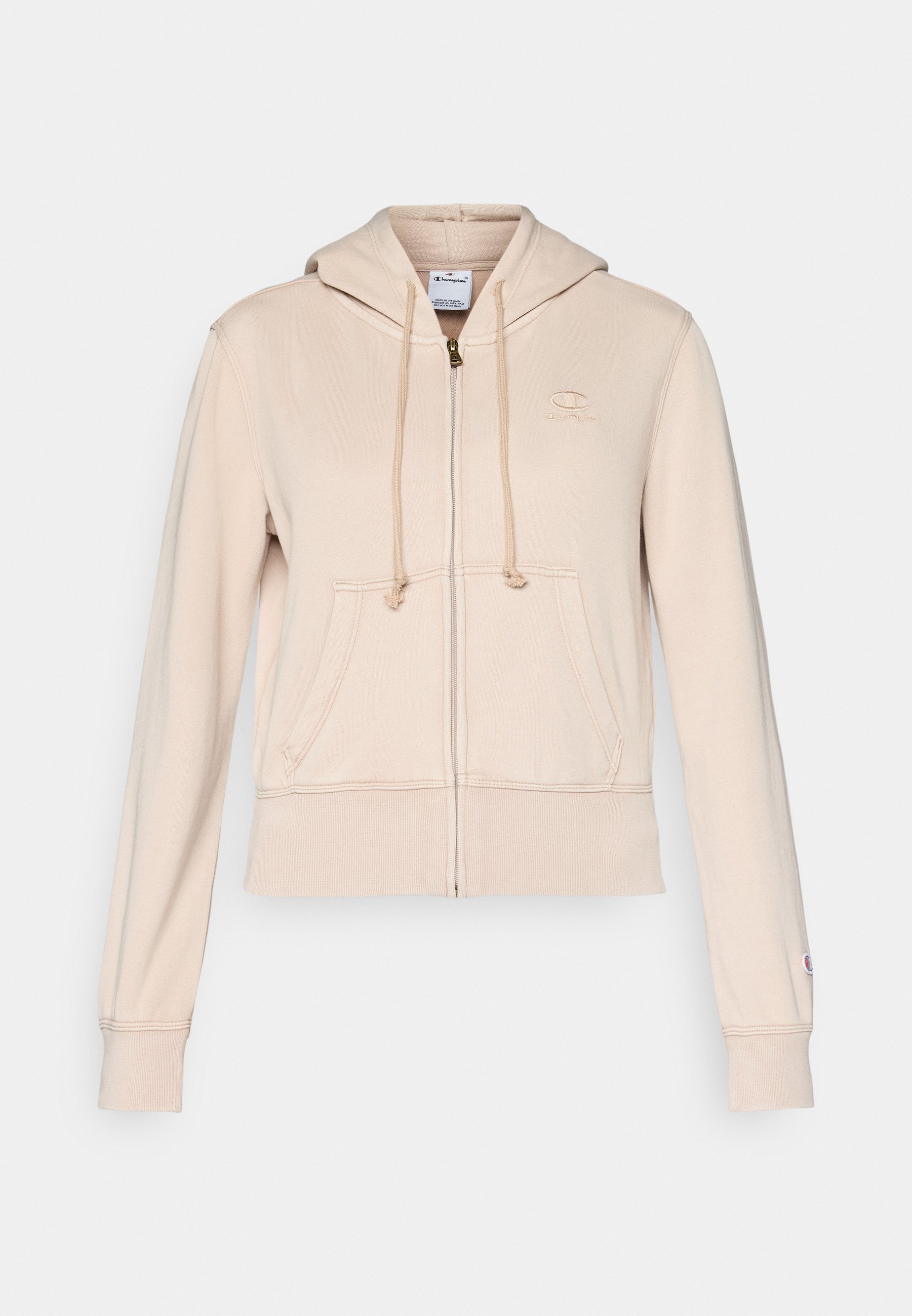 Champion FULL ZIP HOOD - Mikina na zip - beige
