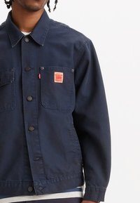 Levi's® Workwear SUNRISE TRUCKER - Chaqueta vaquera - dress blues