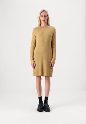 ONLFIA KATIA DRESS - Svetríkové šaty - bistre