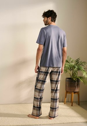 Next MOTIONFLEX COSY SET STANDARD - Yöasusetti - grey stone check