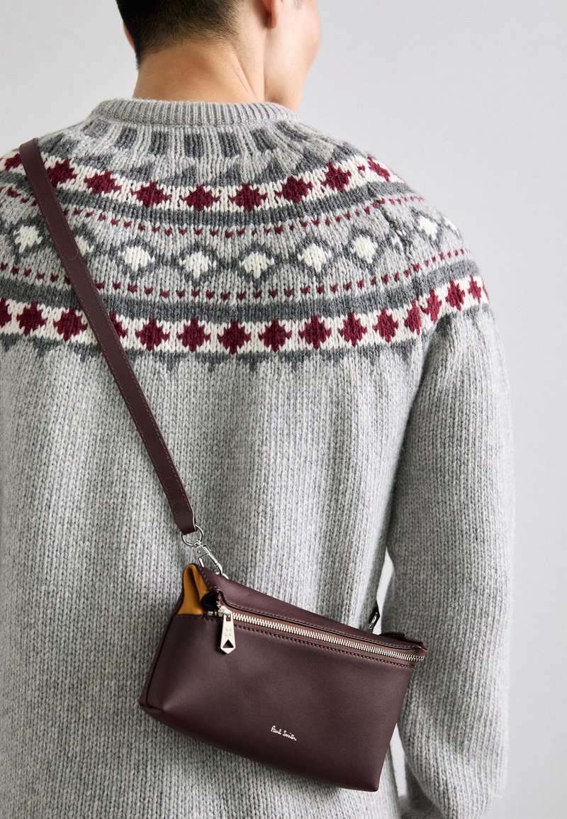 Paul Smith BAG UNISEX - Taška s příčným popruhem - boredeaux
