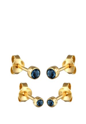 SPARKLING BASIC SET - MIT KRISTALLEN VON SWAROVSKI® - Oorbellen - dunkelblau