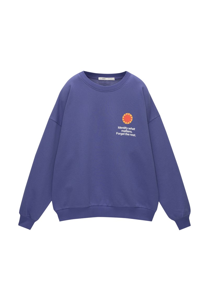 PULL&BEAR ROUD NECK - Sweatshirt - mauve - Zalando.de
