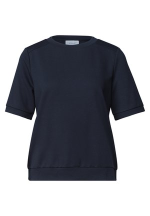 Street One Studio, BASIC T-SHIRT MIT KURZARM UND RUNDHALS - T-Shirt basic - maritime blue