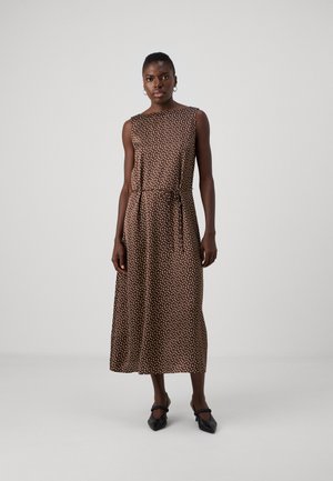Bruuns Bazaar ACACIABBKAROLA DRESS - Denné šaty - brown/cream
