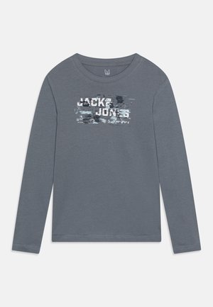 Jack & Jones Junior, JCOOUTDOOR LOGO CREW - Longsleeve - flint stone