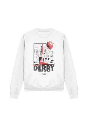 Cotton Soul, WELCOME TO DERRY CAPITOL THEATRE - Sweatshirt - white