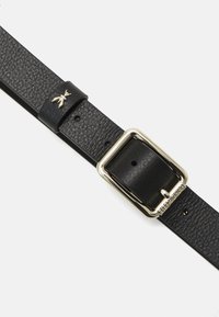 Patrizia Pepe CINTURA BELT - Cintura - black/lightgold-coloured