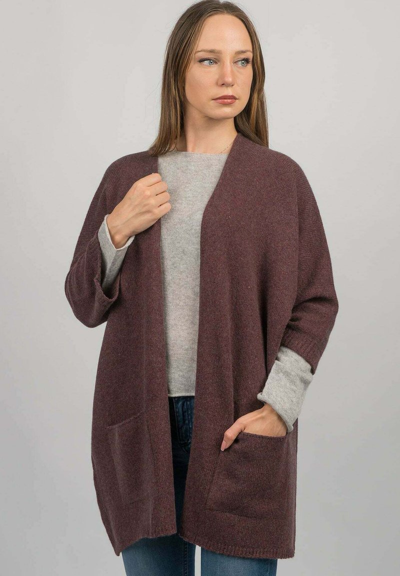 Dalle Piane Cashmere WITH POCKETS - Túnica - Bianco/blanco