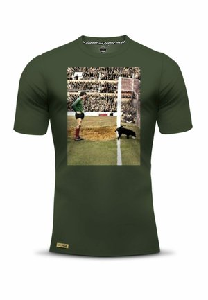 ONDER DE LAT - T-shirt print - groen