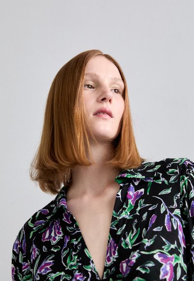 Diane von Furstenberg PHOENIX REVERSIBLE DRESS - Denní šaty - green