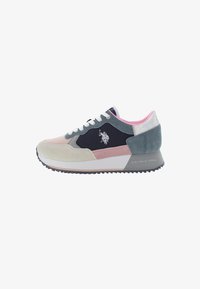 Seleccionado, blue white ivory pastel pink