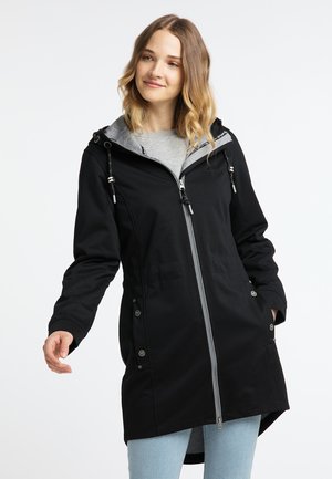Schmuddelwedda FUNKTIONS - Jachetă outdoor - schwarz grau melange
