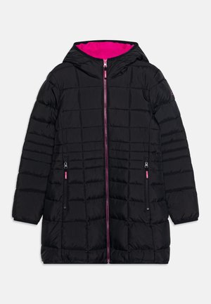 KID COAT FIX HOOD UNISEX - Manteau d'hiver - antracite