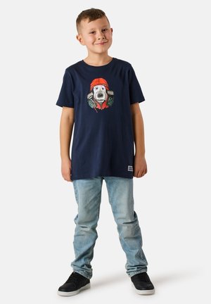 SAN DIEGO - Printtipaita - navy