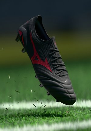 MORELIA NEO IV - Fodboldstøvler til fast underlag - black/morelia red