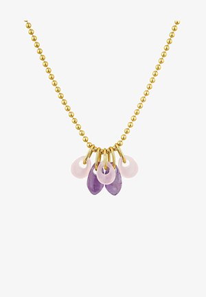 Aristocrazy, CON AMATISTA Y ÁGATA - Collar - gold-colored