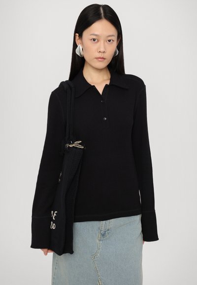Filippa K Long sleeved top - black