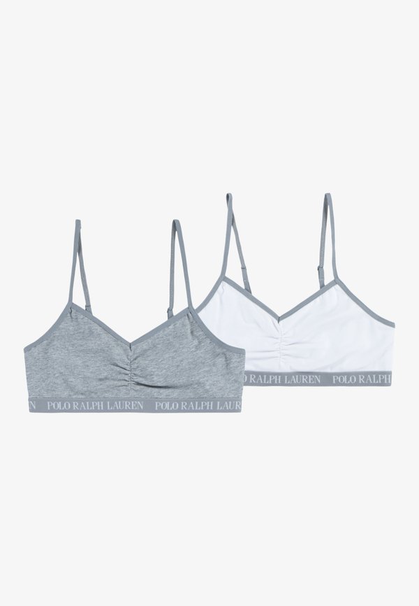 SOLID 2 PACK - Bustier - andover heather
