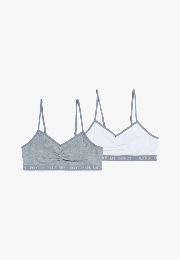SOLID 2 PACK - Bustier - andover heather