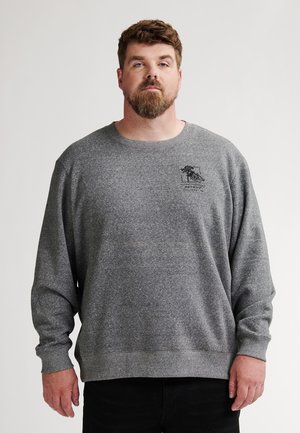 PLUS SIZE CASUAL SALIDA - Sweatshirt - gunmetal