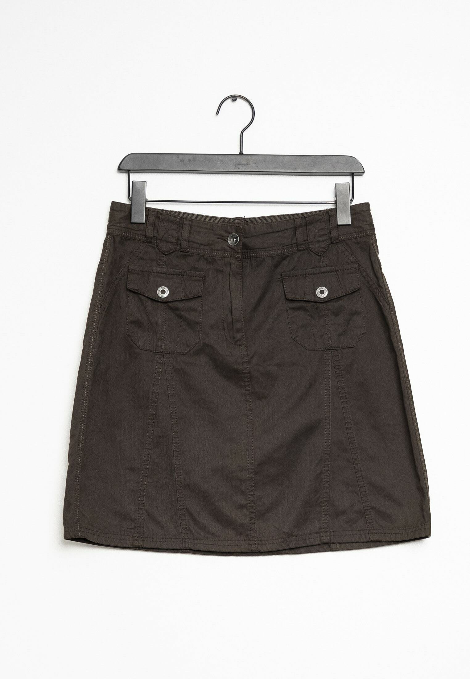 Falda acampanada - brown/marrón - (Segunda Zalando.es