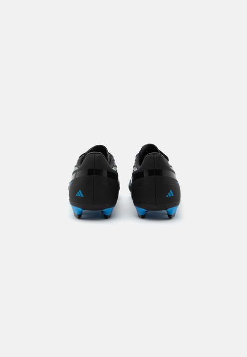 adidas F50 HYPERFAST CLUB FG / MG UNISEX - Football boots artificial grass - core black/lucid ray blue — foto 3