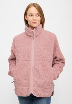 KUSCHELBY - Fleecejacke - coral blush