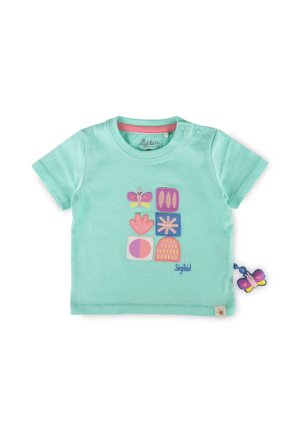 sigikid, SIGIKID T-SHIRT SUMMER VIBES - T-shirt con stampa - türkis