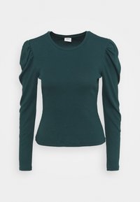 JDY Langarmshirt - dark green