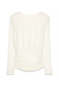 DEEP BACK - Camiseta de manga larga - white