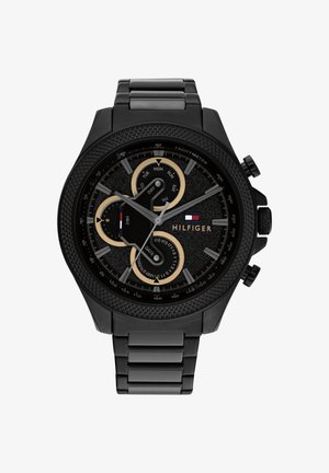 Tommy Hilfiger Montre à aiguilles - schwarz schwarz schwarz schwarz