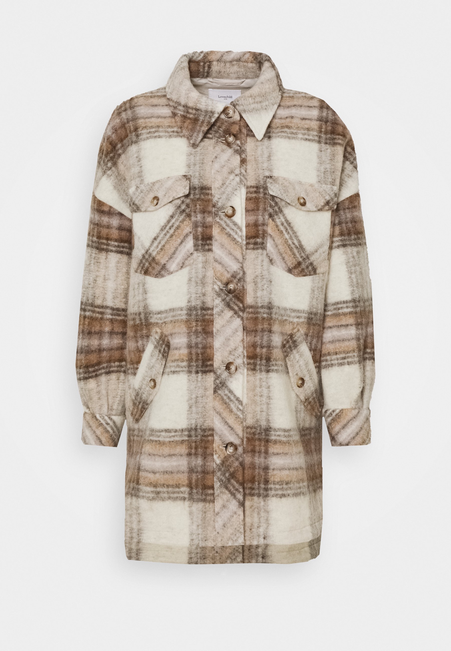 Lovechild FREJA - Short coat - creme 