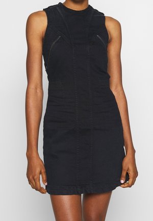 Freizeitkleid - dark-blue denim