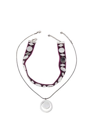 SET - Halskæder - metallic grey