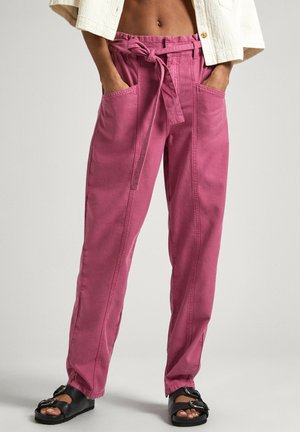 TABBY - Jeans straight leg - english rose pink