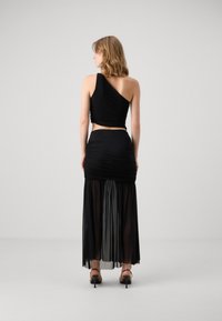 Gestuz MESSI LONG SKIRT - Maxi szoknya - black