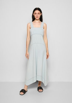 CHAMBRAY SEAMED DRESS - Robe de jour - bleach/light blue