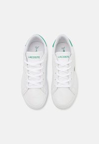 Lacoste POWERCOURT CHILDREN UNISEX - Tossud - white/green
