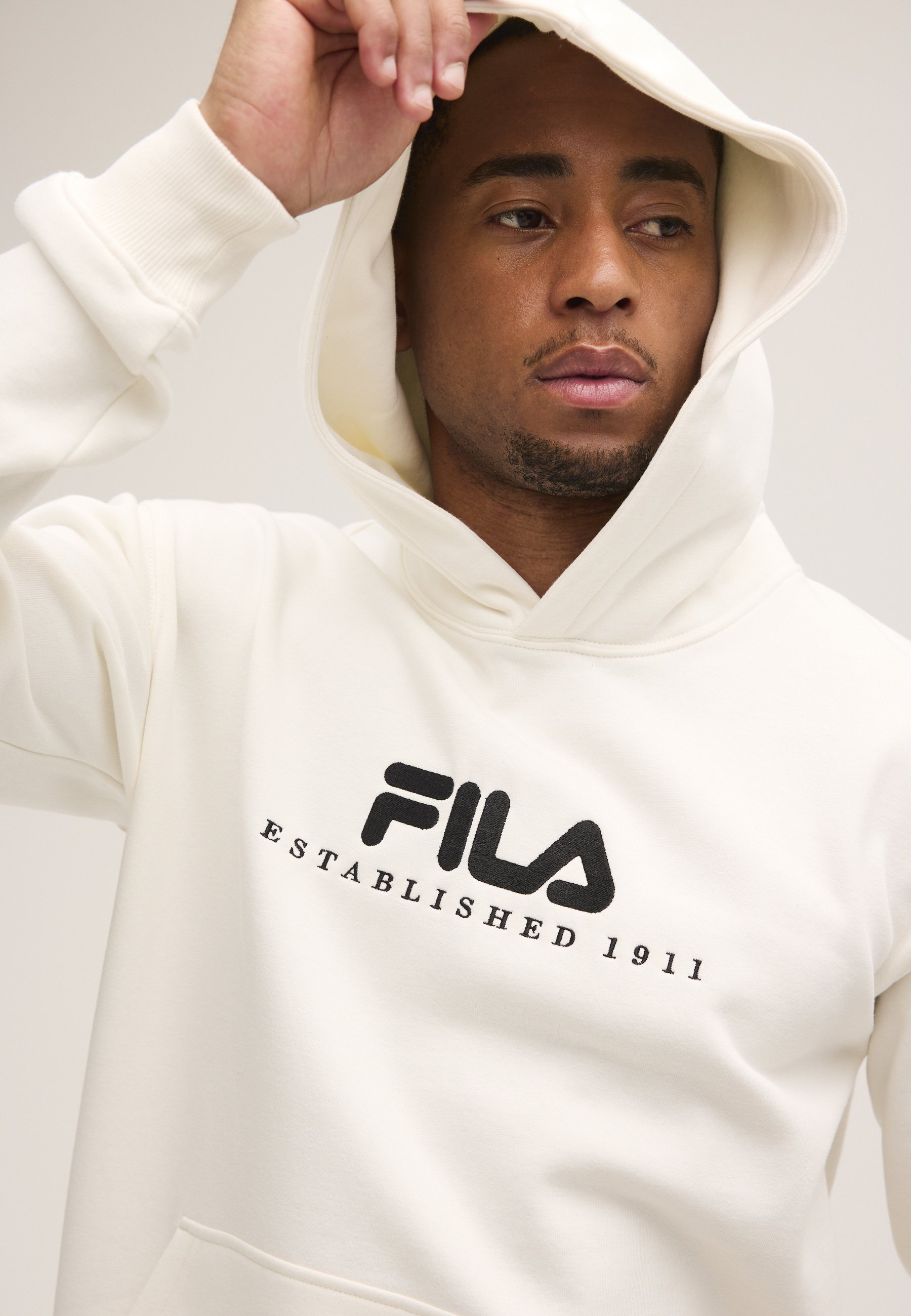 FILA 발세라 레귤러 브러시드 후드티