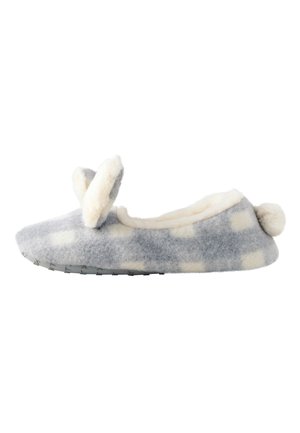 Next Hjemmesko - grey check bunny
