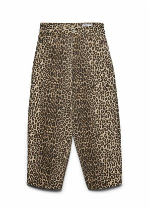 Vero Moda, JEANS VMBILLIE HIGH RISE BARREL FIT JEANS - Wide Leg - silver mink